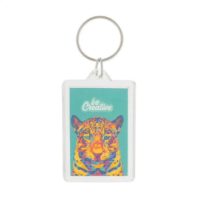 Kulcstartó – PrintFob, átlátszó