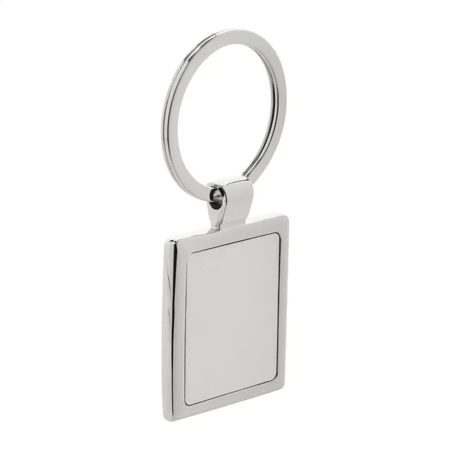 Kulcstartó – Rectangle, ezüst