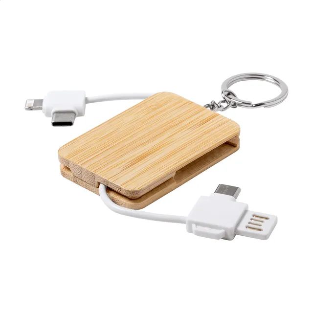 Kulcstartó USB töltőkábellel – Edulis