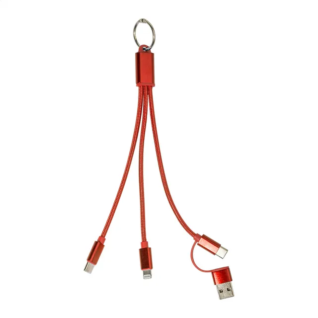 Kulcstartós USB töltőkábel – Rafob