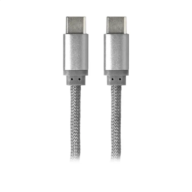 Mágneses 60 W-os USB-C kábel – Magsle, ezüst