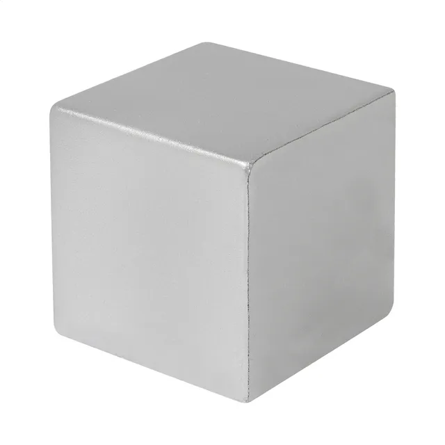 Metálfényű stresszlabda – Cubix Shine