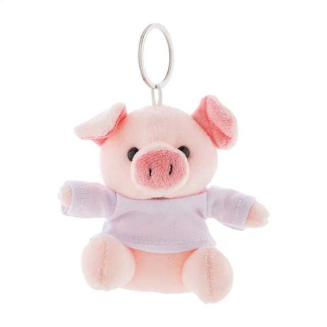 Plüss malac kulcstartó – PigFob