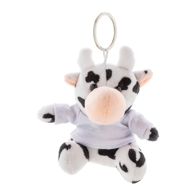 Plüss tehén kulcstartó – CowFob