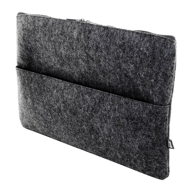 RPET filc laptoptáska – Refelt Comp, sötétszürke