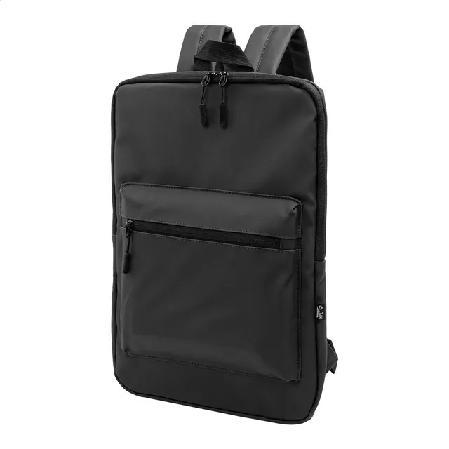 RPET laptop hátizsák – Slippu, fekete