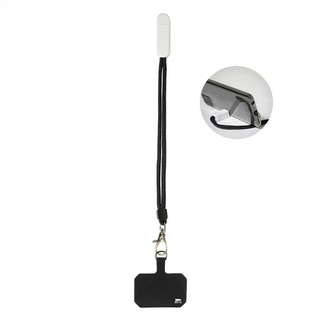 RPET mobiltartó csuklópánt – CuffStand, fehér