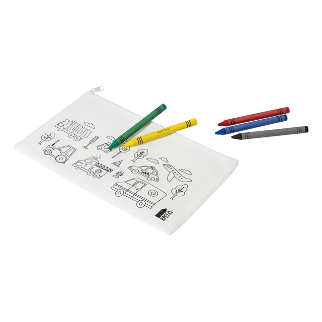 RPET színezhető tolltartó – Gocolo