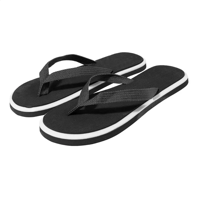 Strandpapucs – Malibu, fekete