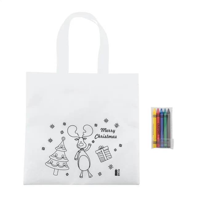 Színezhető karácsonyi táska – Julfar Shop