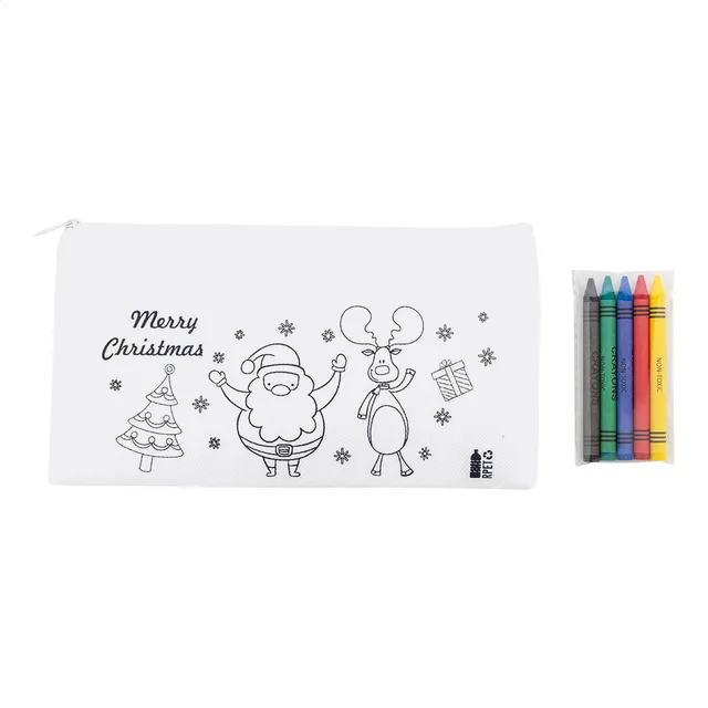 Színezhető karácsonyi tolltartó – Julfar Draw