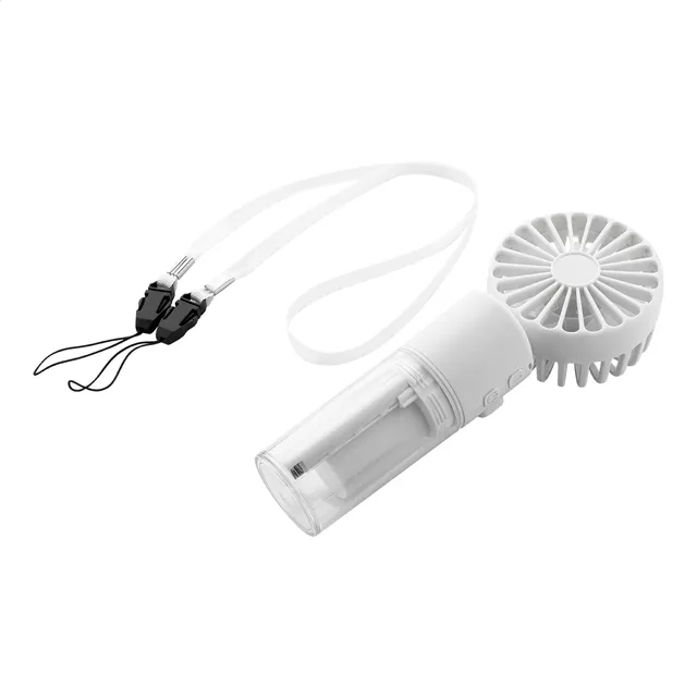 Újratölthető vízpermetes ventilátor – Misty, fehér